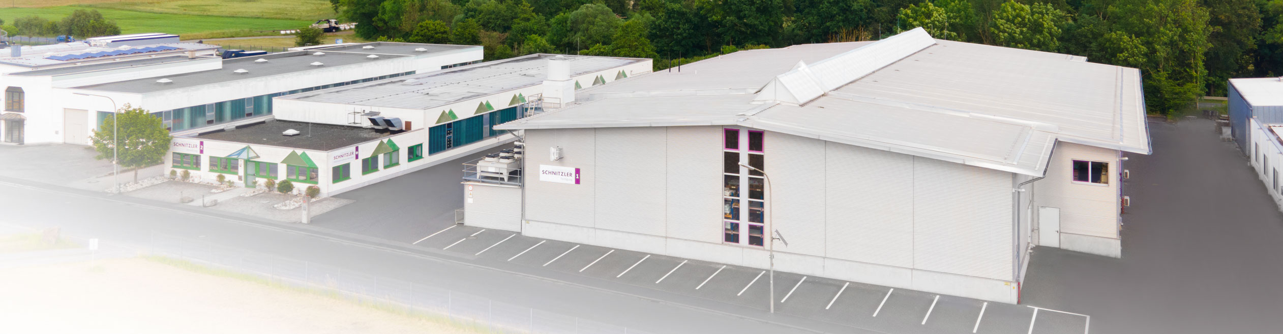 Schnitzler Gebäude Lieferant  Büro Manufacturing Zentrale der Serienfertigung