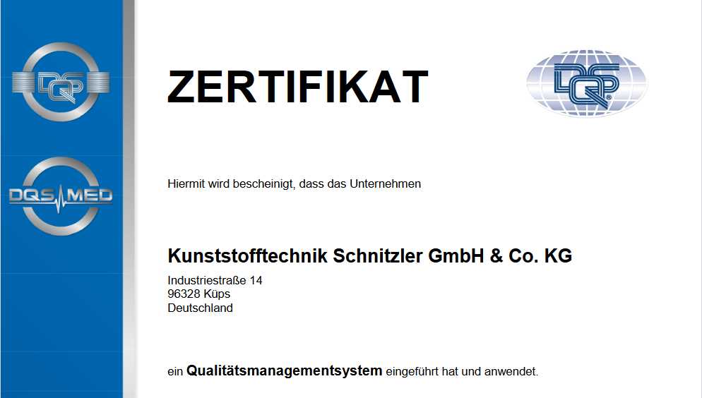 🇩🇪 Zertifikat DIN EN ISO 13485 : 2016 + AC : 2017-07 | EN ISO 13485 : 2016 + AC : 2016 | ISO 13485 : 2016 PDF