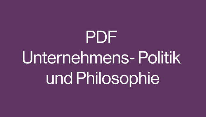 Unternehmens- Politik und Philosophie